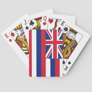 Deck Playing Cards with Flag of Hawaii