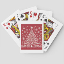 Deck the Deck: Christmas Tree Playing Cards Collec