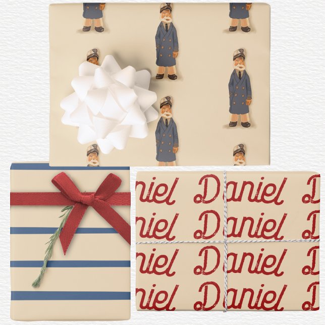 Deck The Docks Christmas  Wrapping Paper Sheets (Creator Uploaded)