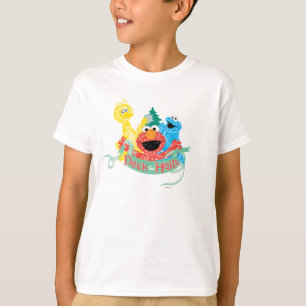 Deck the Hall Sesame Street T-Shirt