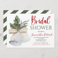 Deck the Halls Bridal Shower Invitation