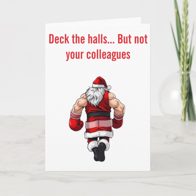 Deck The halls Card (Front)