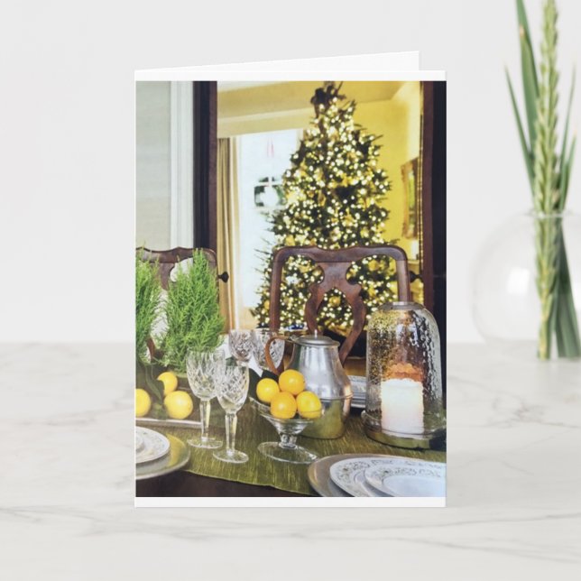 **DECK THE HALLS FOR CHRISTMAS SEASON** CARD (Front)