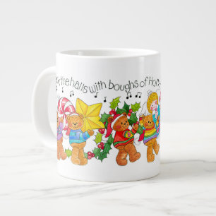 Deck The Halls Giant Coffee Mug
