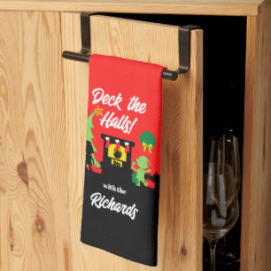 Deck The Halls Kitchen Towel
