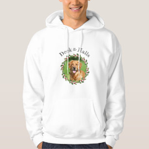 Deck the Halls Pet Hoodie