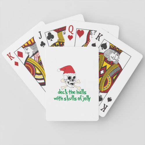 Deck The Halls Playing Cards