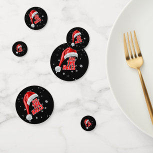 Deck The Halls Snow Collection Table Confetti