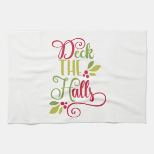 deck the halls towel
