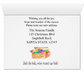 Deck the halls, we've moved our balls! cards (Inside Horizontal (Bottom))