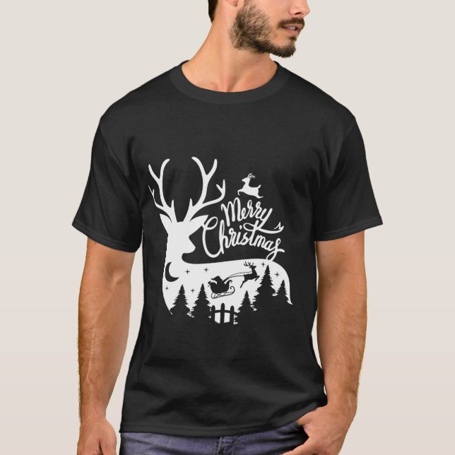Deck the Halls with Our Festive Tees (Front)