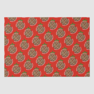 Deck the Halls with Pickleballs Festive Christmas Tissue Paper