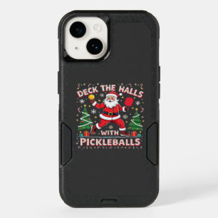 Deck The Halls With Pickleballs OtterBox iPhone 14 Case