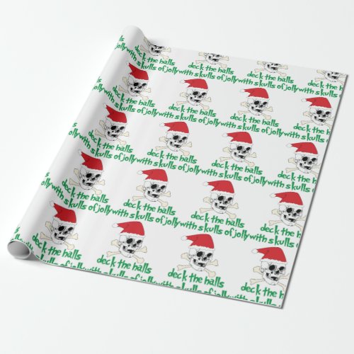 Deck The Halls Wrapping Paper