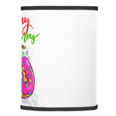 Deck The Palms Flamingo Christmas Palm Tree Lights Lamp Shade (Right)