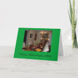 Deck your halls with boughs of Holly Holiday Card