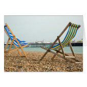 Deckchairs and shingle (Front Horizontal)