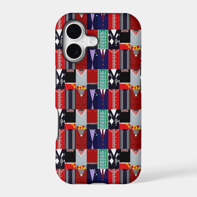 Decked out and Dapper Iphone Case (Back)