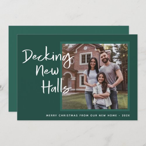 Decking New Halls  Green Moving Announcement