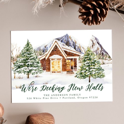 Decking New Halls Log Cabin Holiday Moving  Announcement