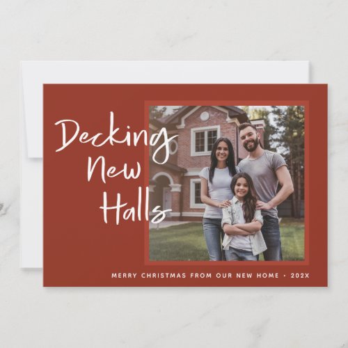 Decking New Halls  Red Moving Announcement