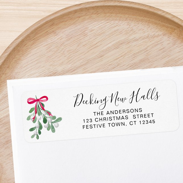 Decking New Halls Return Address  Label (Creator Uploaded)