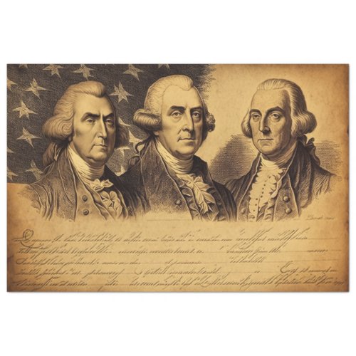 Declaration of Independance  Tissue Paper