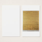 Declaration of Independence (Front & Back)