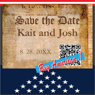 Declaration of Independence 📜 1776 Vintage  Invitation