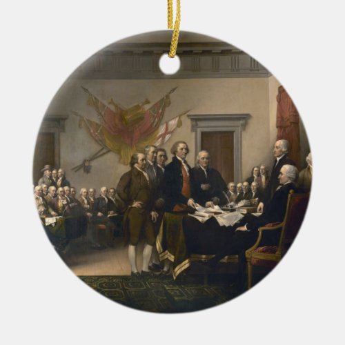 Declaration of Independence _ 1819 Ceramic Ornament