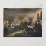 Declaration of Independence - 1819 Postcard