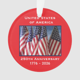 Declaration of Independence 250th Anniversary USA Ornament