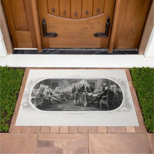 Declaration of Independence: $2 Bill, Etching Doormat