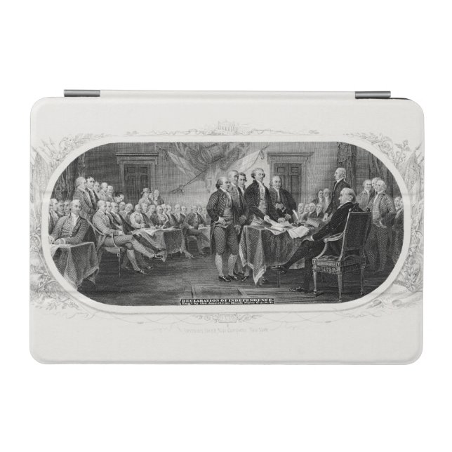 Declaration of Independence: $2 Bill, Etching iPad Mini Cover (Horizontal)