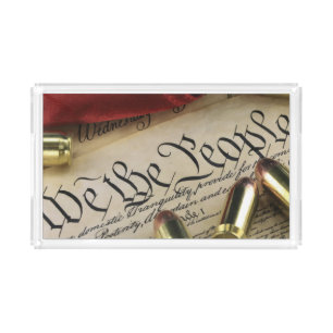 Declaration of Independence Acrylic Tray