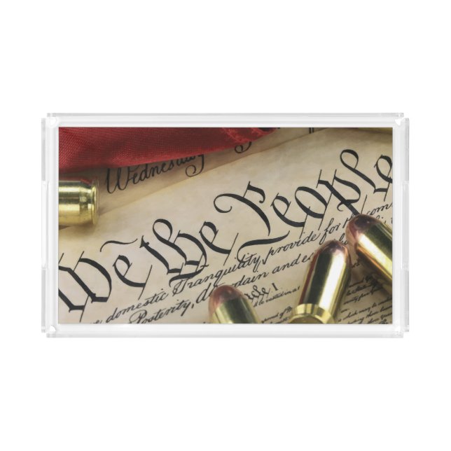 Declaration of Independence   Acrylic Tray (Front)