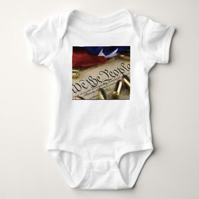 Declaration of Independence   Baby Bodysuit (Front)