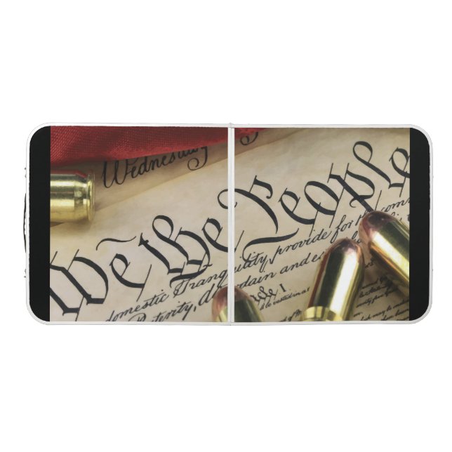 Declaration of Independence   Beer Pong Table (Top)
