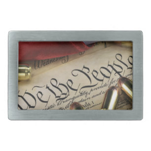 Declaration of Independence Belt Buckle