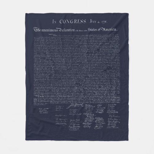 Declaration of Independence _ Blanket