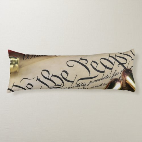 Declaration of Independence   Body Pillow