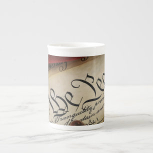 Declaration of Independence Bone China Mug
