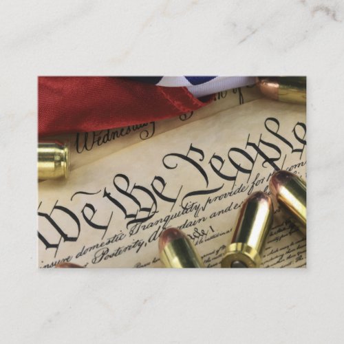 Declaration of Independence   Business Card
