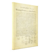 Declaration of Independence Canvas Print | Zazzle