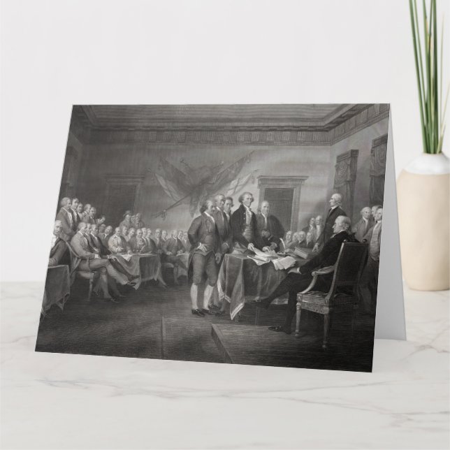 Declaration of Independence Card (Front)