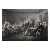 Declaration of Independence Cards (Front Horizontal)