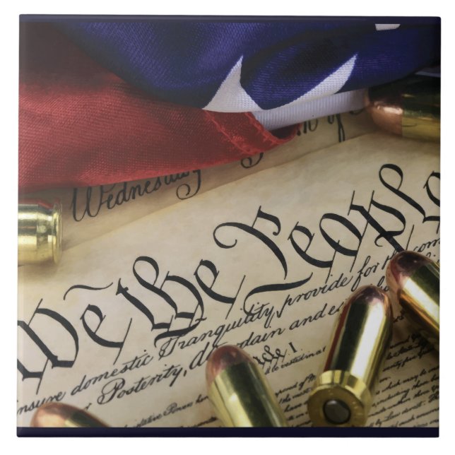 Declaration of Independence   Ceramic Tile (Front)