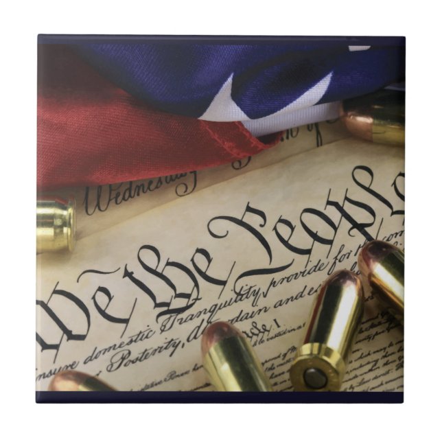 Declaration of Independence   Ceramic Tile (Front)