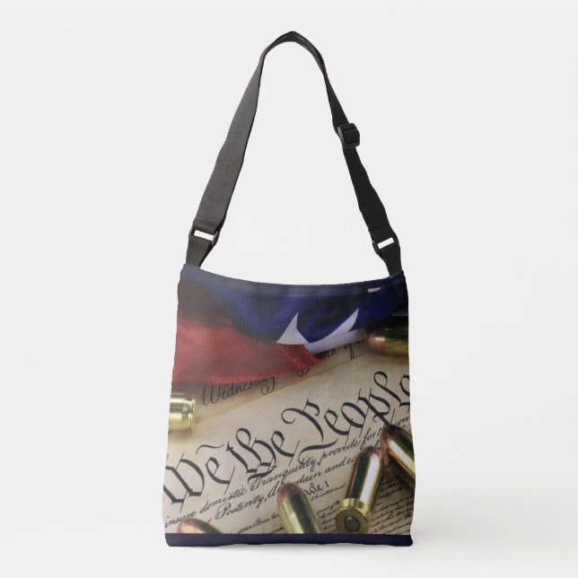 Declaration of Independence  Crossbody Bag (Front)