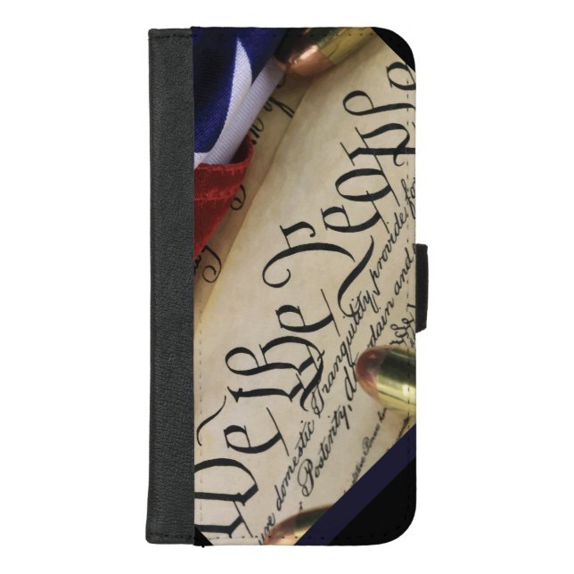 Declaration of Independence  iPhone Wallet Case (Front)